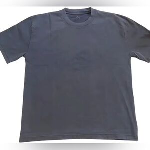 Yeezy Gap LA H03 Regular Tee Bundle, (x2) Poetic Grey & Black H